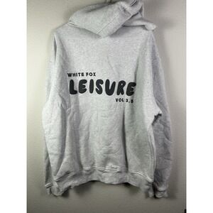 White Fox Leisure Vol 3.5  Oversized Hoodie‎ L/XL Graphic Sweatshirt